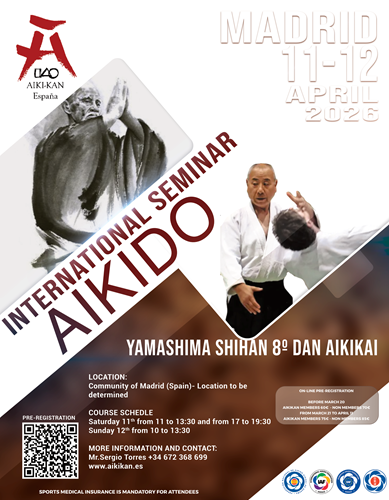 International Aikido Seminar Spain April 2026
